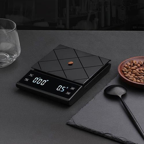 1 kom 3kg Digitalna Hronografska Stona Vaga za Kafu Elektronska Vaga 0.1g Kućna Vaga za Pečenje Dodirna Vaga za Merenje Prašine