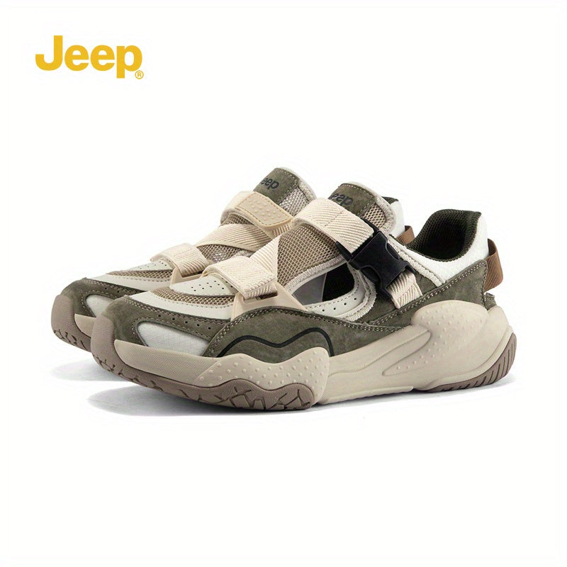 Jeep Muške Sandale, Prodisane Šuplje Plažne Cipele, Muške Sportske i Casual Cipele za Vanjsku Upotrebu P552M15030