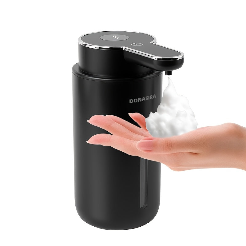 An Automatic Sensor Soap Dispenser with a 500ml Large Capacity, Eliminating the Need for Frequent Refills. It Features Simple Operation and High Practicality, Making It Suitable for Various Settings Such as Kitchens, Bathrooms, Hotels, and Restrooms