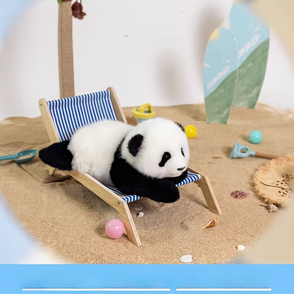 39.88 cm Ogromna Plišana Igračka Panda, Ultra Mekana Realistična Plišana Igračka, Poklon za Devojčice i Decu, Dekor Jastuk