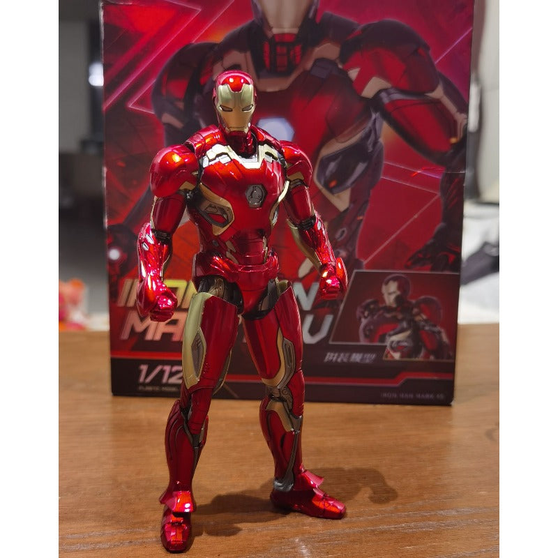Iron for Man MK45 Fondjoy Assemble Model Genuine Iron for Man Model 15cm ABS Material 1/12 Scale Figures Birthday Gift