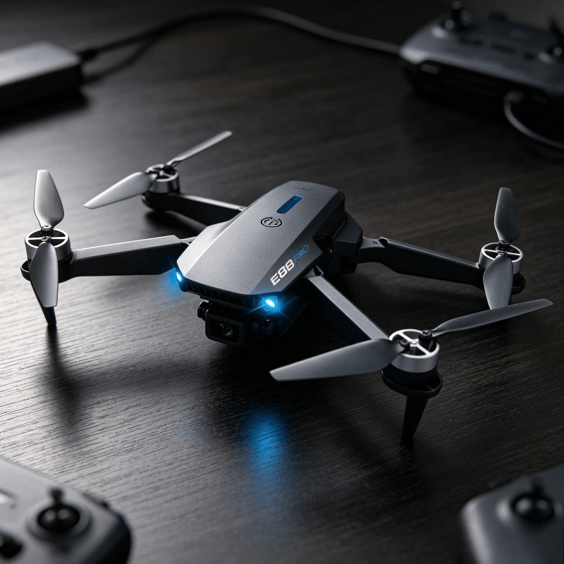 Dron sa bezčetkastim motorom i kamerom