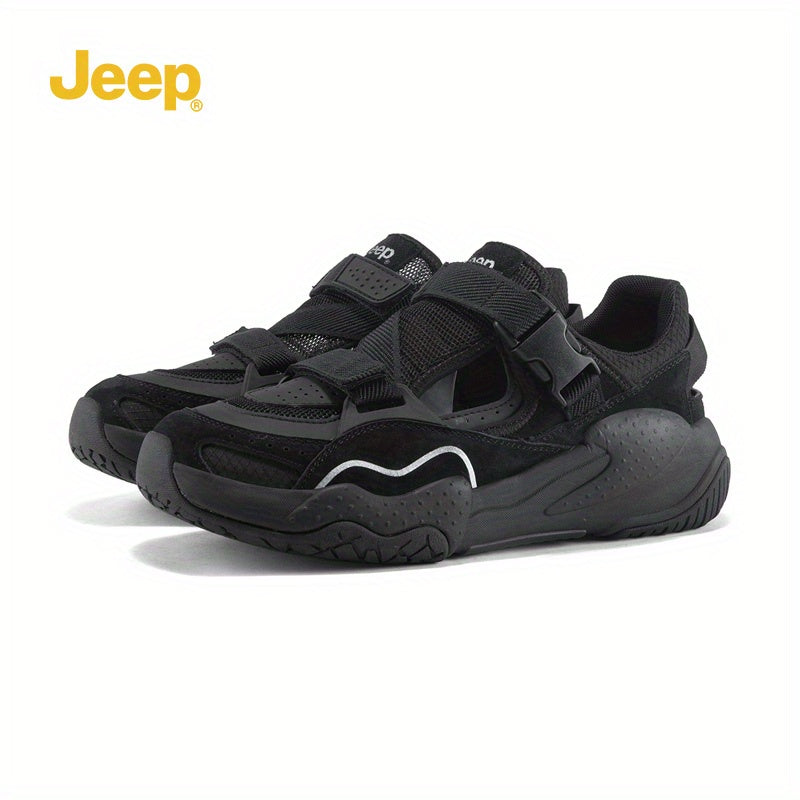 Jeep Muške Sandale, Prodisane Šuplje Plažne Cipele, Muške Sportske i Casual Cipele za Vanjsku Upotrebu P552M15030