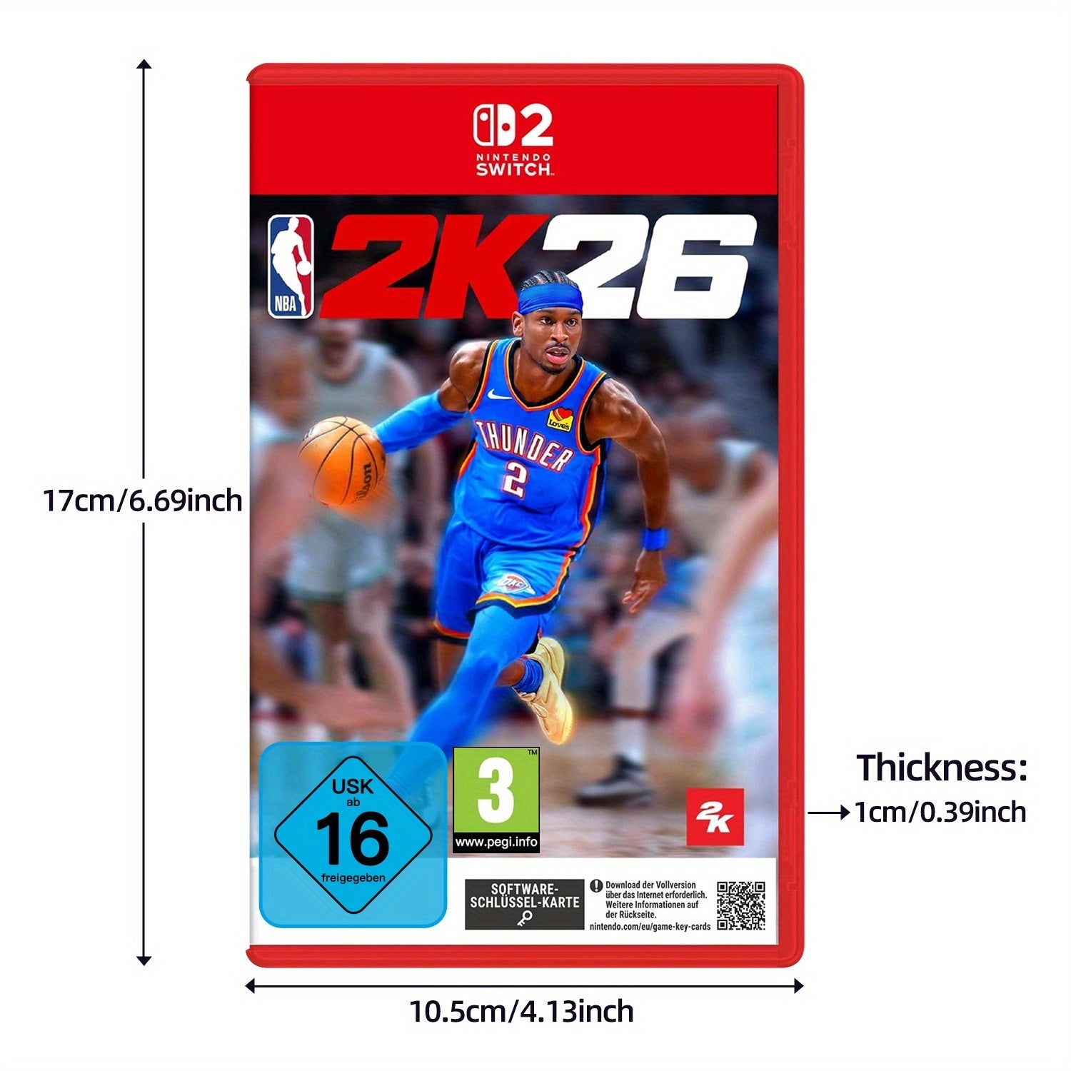 NBA 2K26 Nintendo Switch 2 (Switch 2) Igra - Zvanično Licencirana Simulacija sa Ikoničnim Timovima i Igračima, Igra na Više Platformi, MyCareer Režim & Dinamična AI - Kompatibilno sa Nintendo Switch 2 Konzolom (Bez PC/Mobilnih Uređaja)